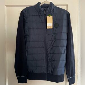 Scotch & Soda Amsterdam Padded Jacket with Knit Sleeves